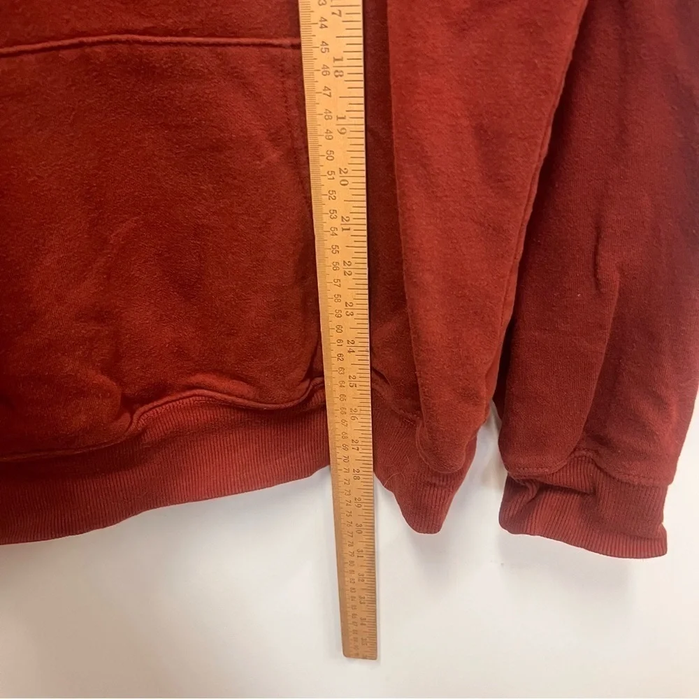 THE NORTH FACE Men's Large Red Bear Pullover Hoodie Sweatshirt TNF